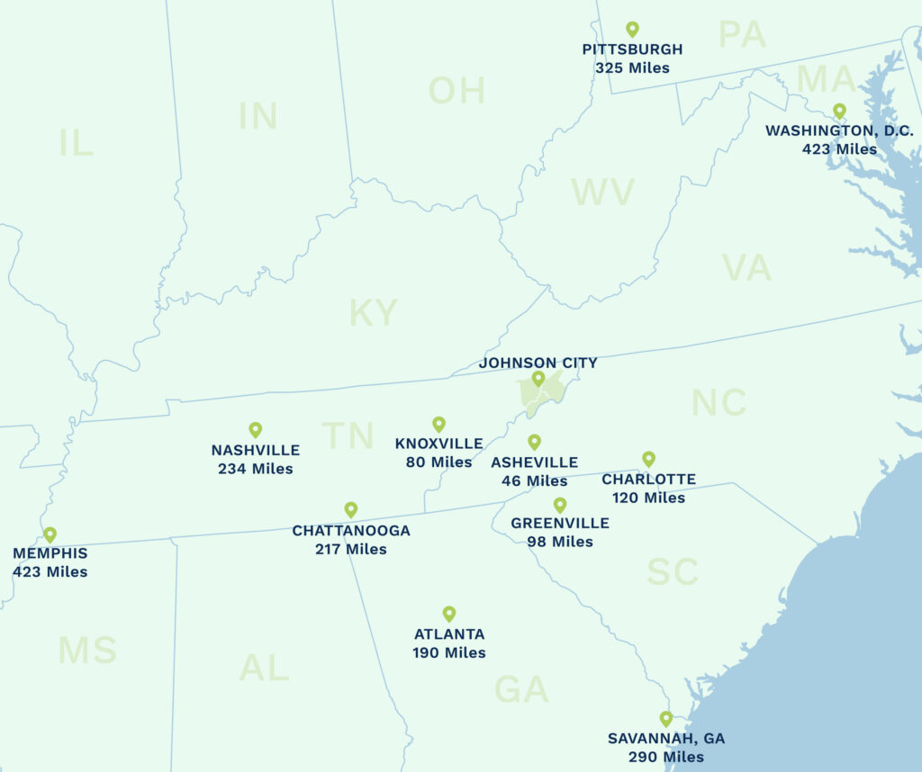 Washington County & Johnson City Region